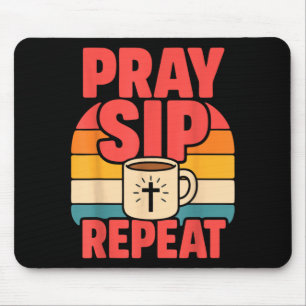 Rolig Jesus Kaffe Kristet Tro Musmatta