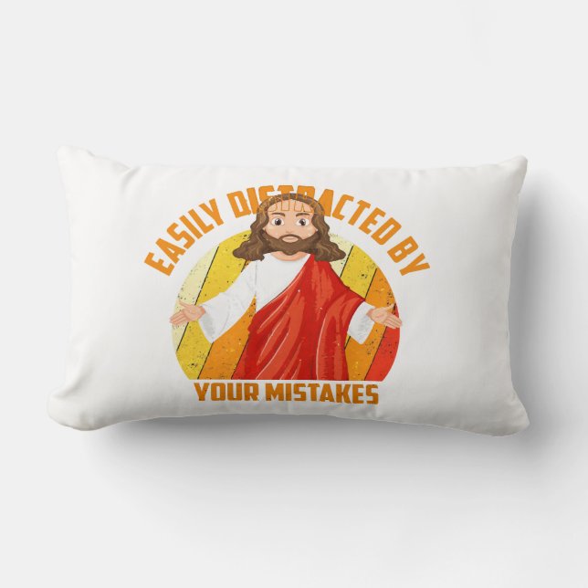 Rolig Jesus Lumbarkudde (Framsida)