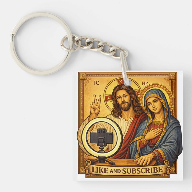 Rolig Jesus Maria Influencer (Framsidan)