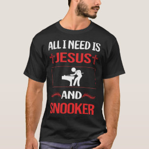 Rolig Jesus Snooker T Shirt
