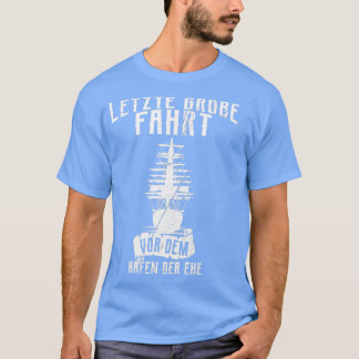 Rolig JGA Svärmannafest Kvinnor Män 3 T Shirt