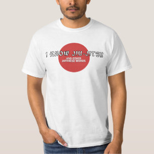 Rolig Jiu Jitsu T skjorta Tee