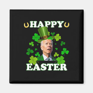 Rolig Joe Biden Påsk Förvirrad St Patricks Day Magnet