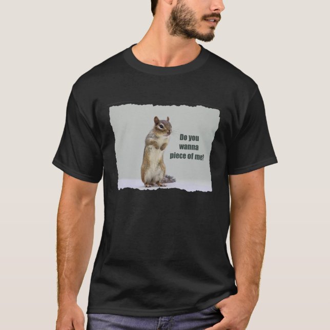 Rolig jordekorrebild t shirt (Framsida)