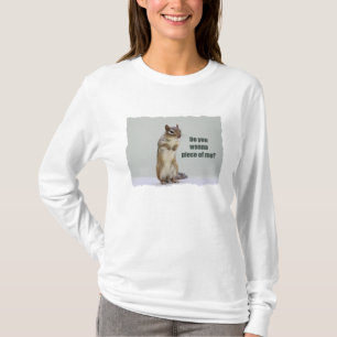 Rolig jordekorrebild t-shirt