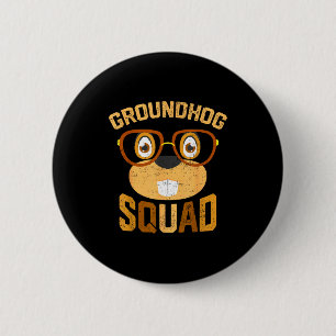 Rolig jordpungsquadro Happy Groundhog Day 20 Knapp