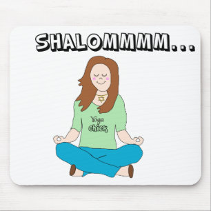 Rolig judisk Yogachick Shalommm Musmatta