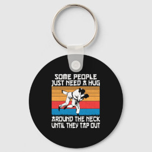 Rolig Judo Jiu Jitsu Kampsport Humor Nyckelring