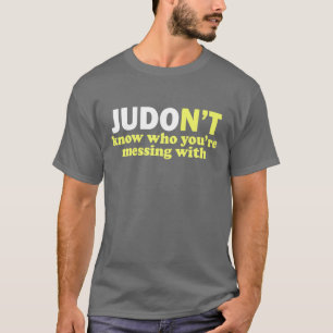 Rolig judoskjorta t-shirt