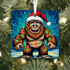 Rolig jul Bigfoot Sasquatch Julgransdekoration