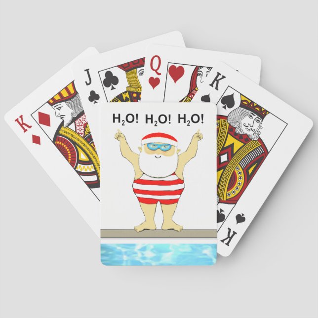 Rolig jul casinokort (Baksidan)