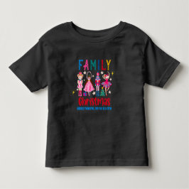 Rolig jul för familjen, nötknäpparbalett t shirt