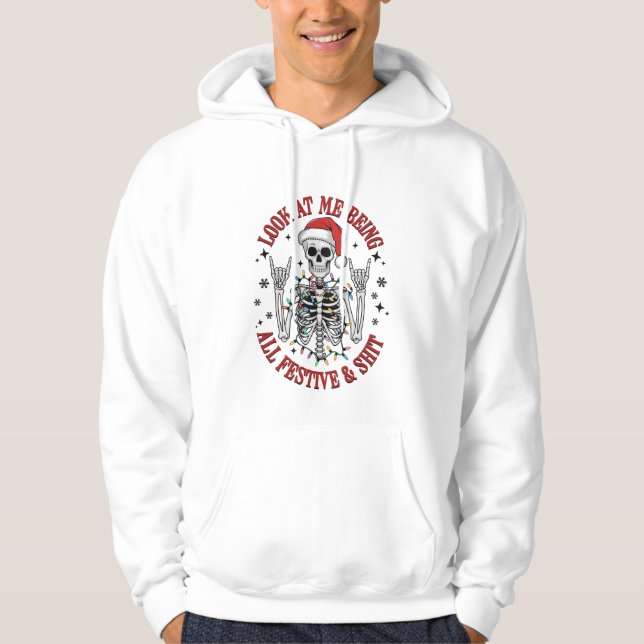 Rolig jul hoodie (Framsida)