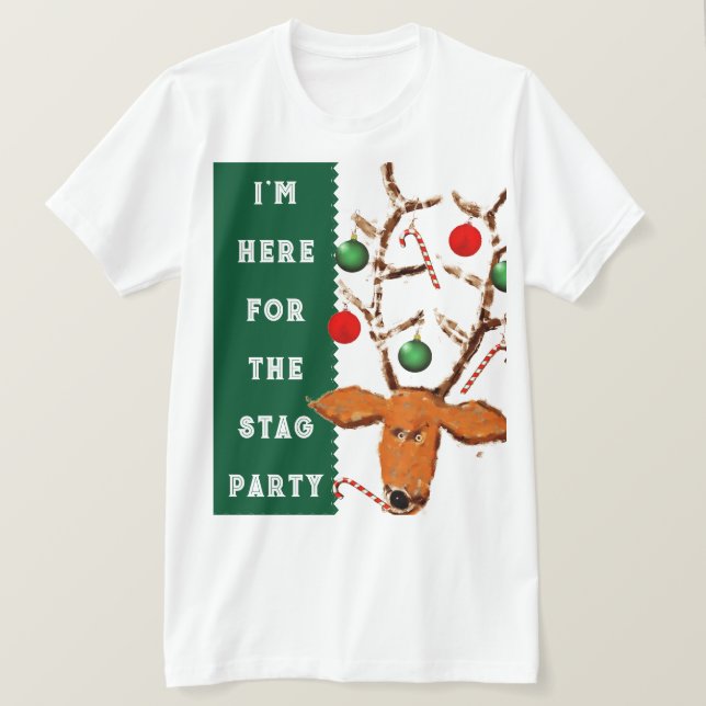 Rolig jul kille t shirt (Design framsida)