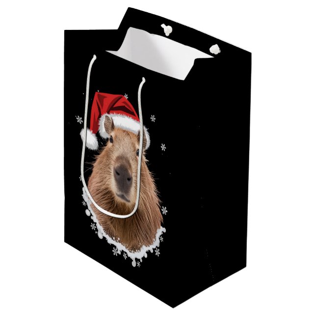 Rolig jul med capybara  (Framsidan Vinklad)
