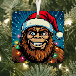 Rolig jul Sasquatch Bigfoots Julgransdekoration