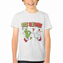 Rolig jul Sex Sju Grön Monster Holiday