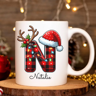 Rolig jul Skräddarsydd muggpresent till henne elle Kaffemugg