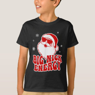 Rolig jul Stor Nick energi Tomte Busig Vuxen T Shirt