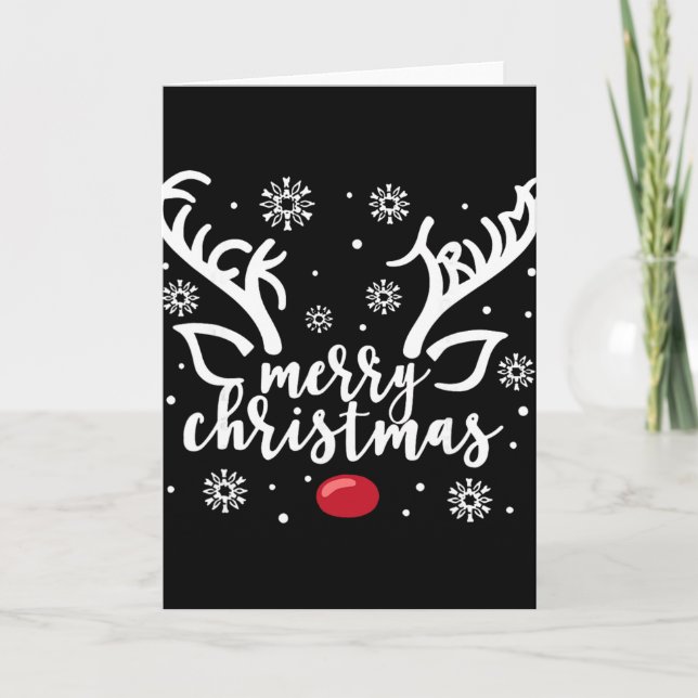 Rolig jul subtilt dolt meddelande God Jul R (Framsida)