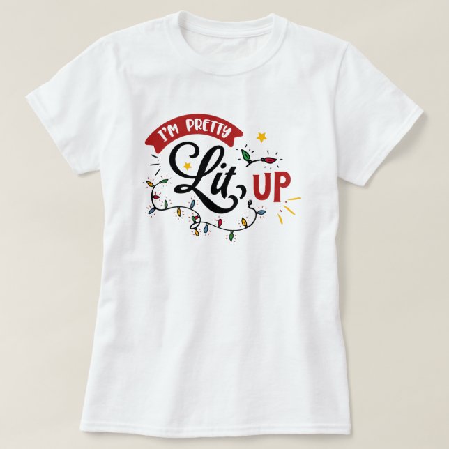 Rolig jul T-Shirt (Design framsida)