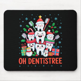 Rolig jul tandläkare Xmas tandläkaren Oh Dentistre Musmatta