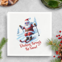 Rolig Jul tomte julpapper