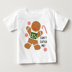 Rolig julbaby-t-shirt t shirt