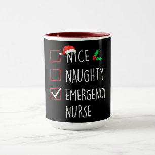 Rolig julchecklistedesign  mugg