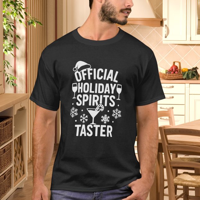 Rolig julcitat för feststämning smaksättare t shirt (Skapare uppladdad)