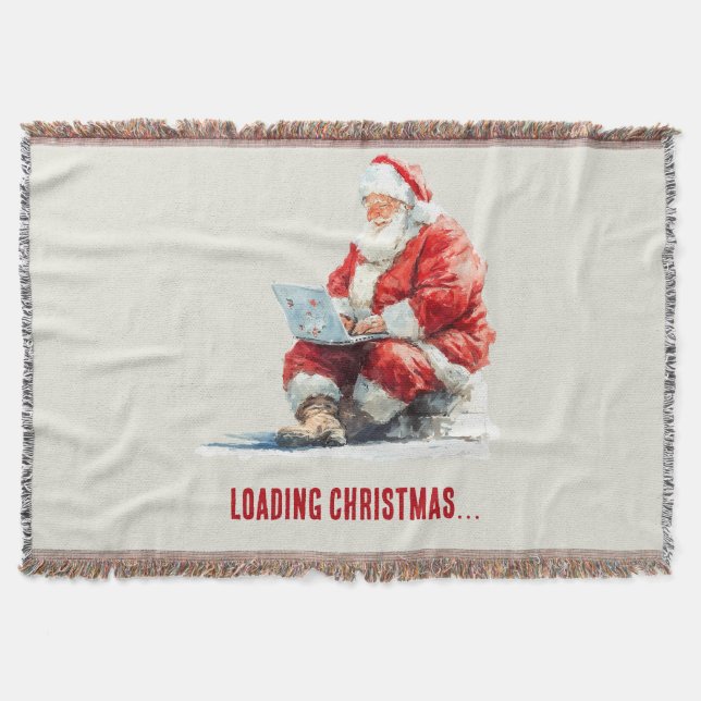 Rolig juldesign med tomte filt (Framsidan)