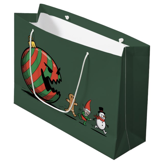 Rolig julgodis Tomte julfest (Framsidan Vinklad)