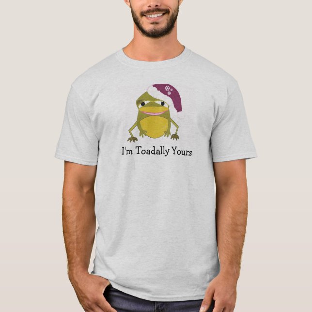 Rolig julgroda med talesätt tee (Framsida)