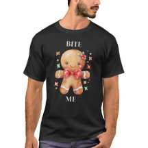Rolig julgubbe i gips t-shirt