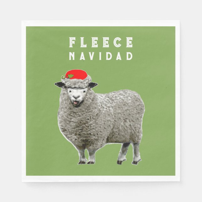 Rolig julhelg pappersservett (Framsidan)