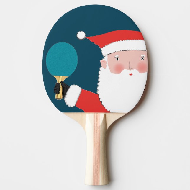 Rolig julhelg pingisracket (Framsidan)