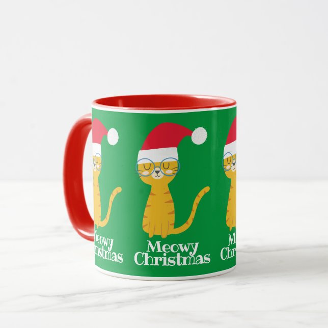 Rolig julkat mugg (Framsida vänster)