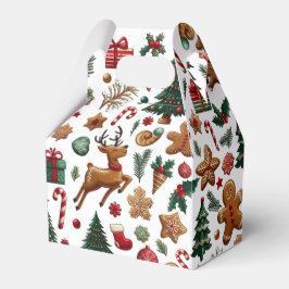 Rolig julklappslåda presentaskar