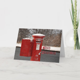 Rolig julkort helgkort