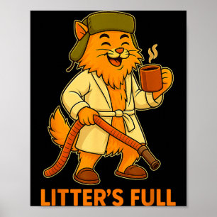 Rolig julledighet Litter S Full kattparodi Poster