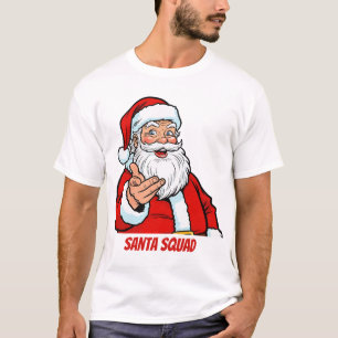 Rolig julmatchande familj "Santa Squad" T Shirt