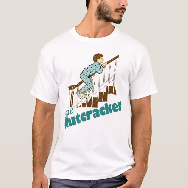 Rolig julnötknäppare tee (Framsida)