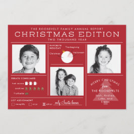 Rolig julnyhetsbrev Infographic Jul Julkort