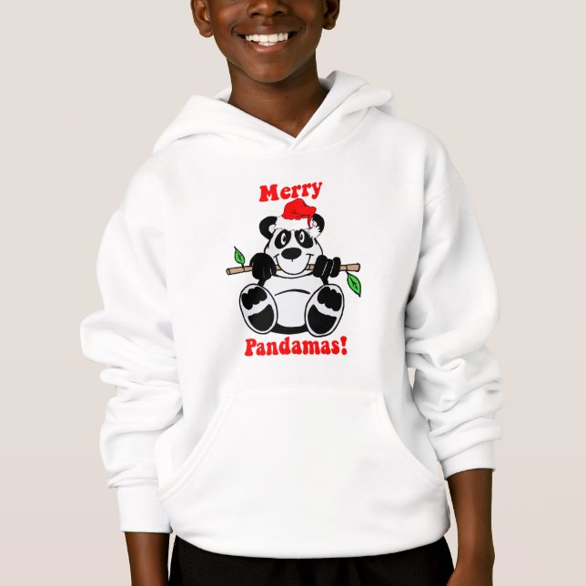 Rolig julPandabjörn Tee (Framsida)