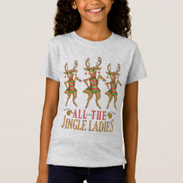 Rolig julren alla klirrdamer t shirt
