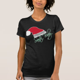 Rolig julSanta baby Bling T-shirt