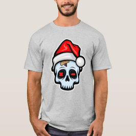 Rolig julskalle, serie stil t shirt