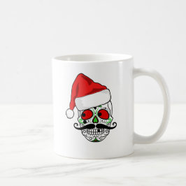 Rolig julsockerskalle kaffemugg