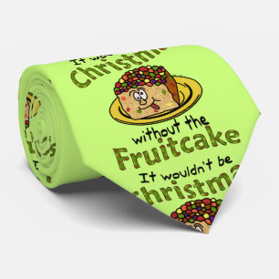 Rolig jultecknadFruitcake Slips