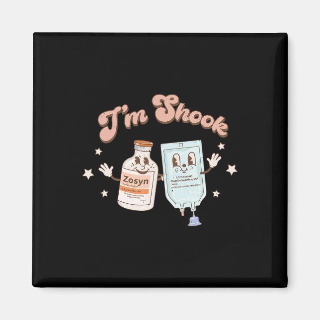 Rolig jultee Crna Pacu ER ED ICU Kritiskt Vård Magnet (Framsidan)